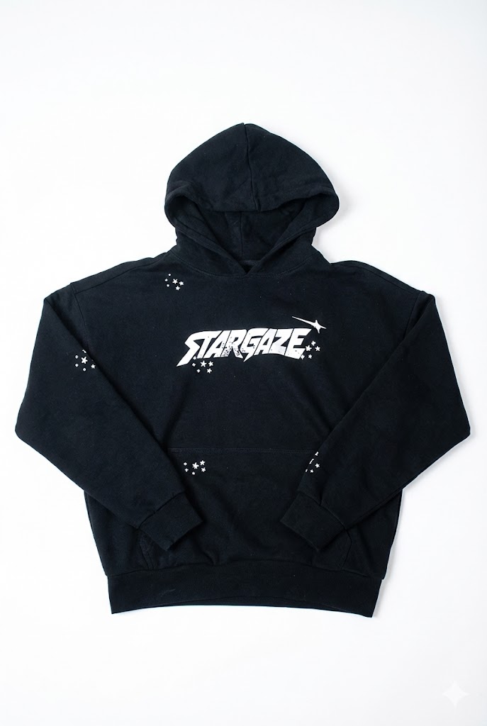 Finální produkt s potiskem na rukávech